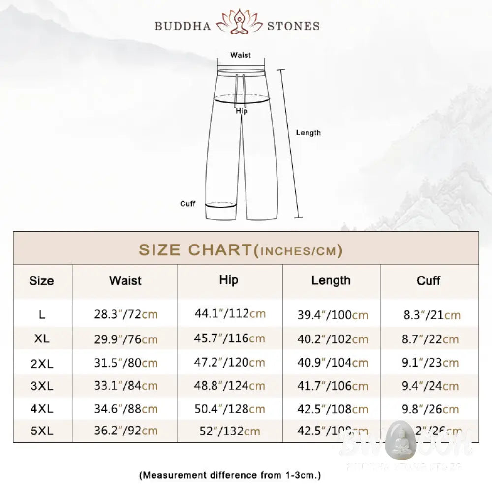 Buddha Stones Fall Winter Men’s Drawstring Corduroy Solid Pants With Pockets - Men’s Pants