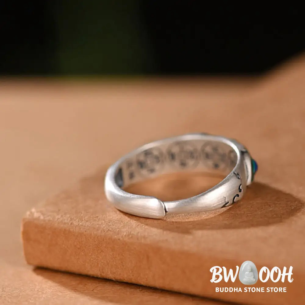 Buddha Stones Feng Shui Five Emperor Coins Wealth Ring - BWOOOH - Five Emperor Coins(Protection♥Wealth) - Ring
