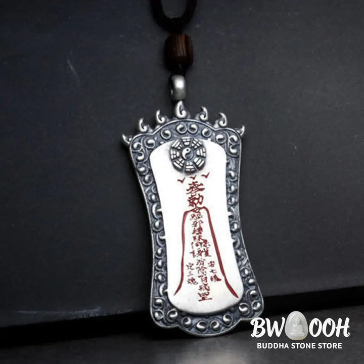 Buddha Stones FengShui Bagua PiXiu Cinnabar Balance Necklace Pendant - BWOOOH - Necklaces &amp; Pendants