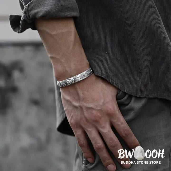 Buddha Stones FengShui Lucky PiXiu Protection Adjustable Bracelet - BWOOOH - PiXiu - Bracelet