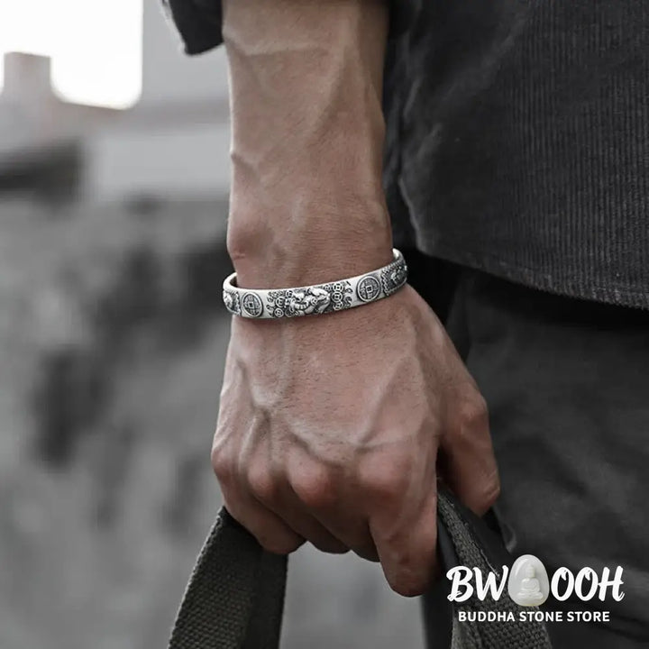 Buddha Stones FengShui Lucky PiXiu Protection Adjustable Bracelet - BWOOOH - PiXiu - Bracelet
