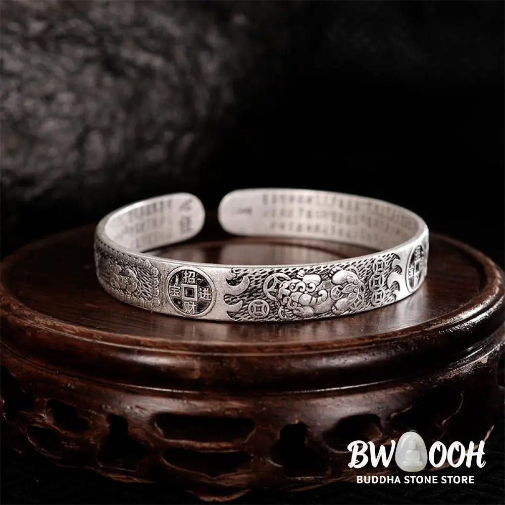 Buddha Stones FengShui Lucky PiXiu Protection Adjustable Bracelet - BWOOOH - PiXiu - Bracelet