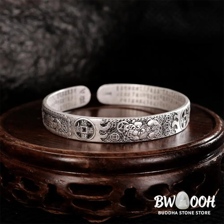 Buddha Stones FengShui Lucky PiXiu Protection Adjustable Bracelet - BWOOOH - PiXiu - Bracelet