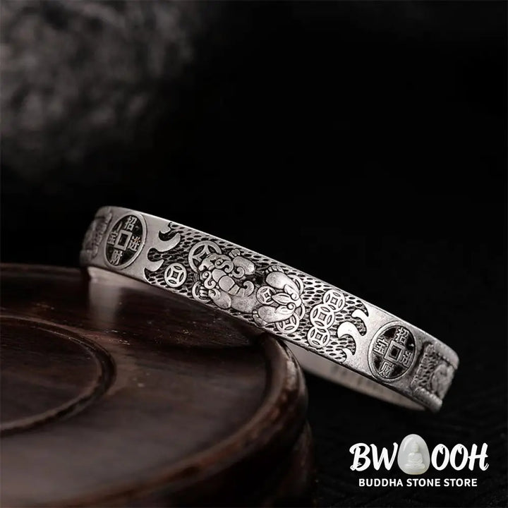 Buddha Stones FengShui Lucky PiXiu Protection Adjustable Bracelet - BWOOOH - PiXiu - Bracelet