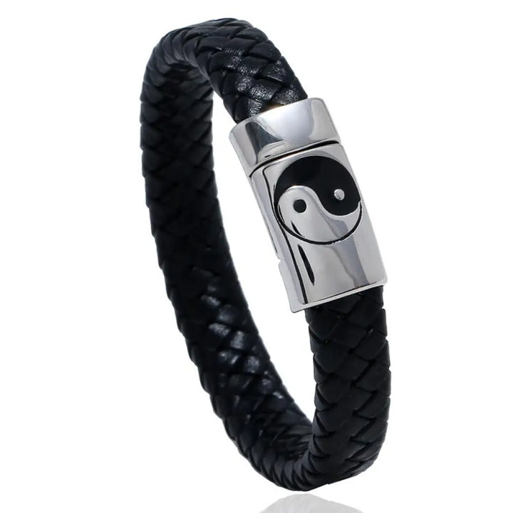 BWOOOH FengShui Yin Yang Balance Bracelet - BWOOOH - 17-18.5cm / Black - Bracelet