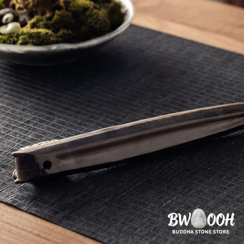 BWOOOH ceramic incense burner - Fisherman Zen Healing Brown Ceramic