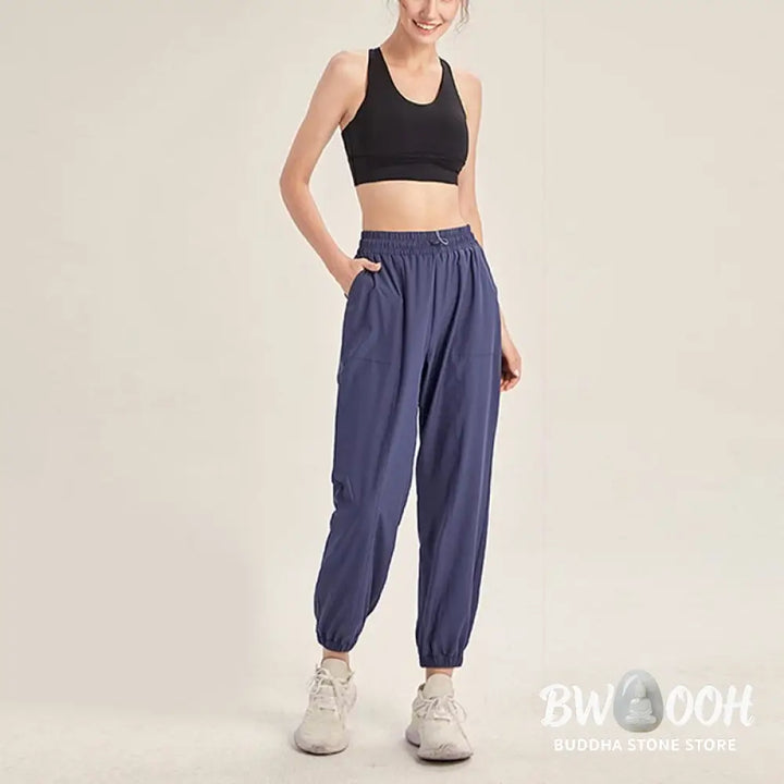 BWOOOH printed yoga pants - Fitness Yoga Sports Track Pants With Poc