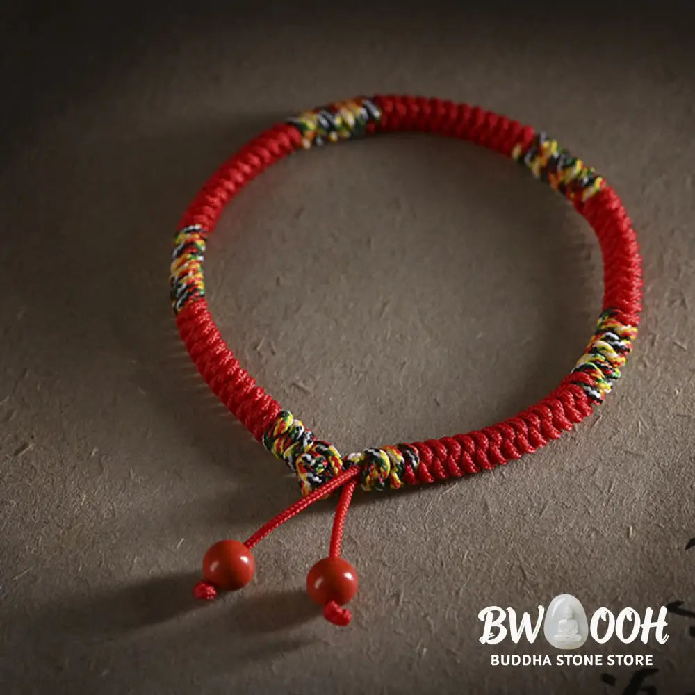 BWOOOH Five Colors King Kong Knot String Protection Luck Bracelet | spiritual healing bracelet