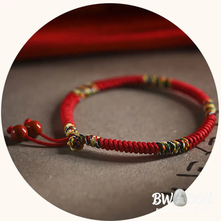 BWOOOH Five Colors King Kong Knot String Protection Luck Bracelet | spiritual healing bracelet