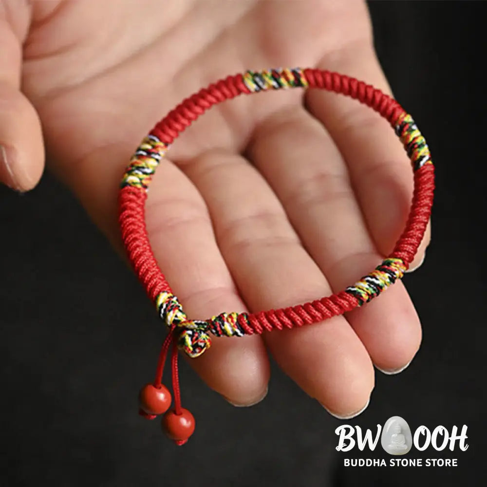 BWOOOH Five Colors King Kong Knot String Protection Luck Bracelet | spiritual healing bracelet