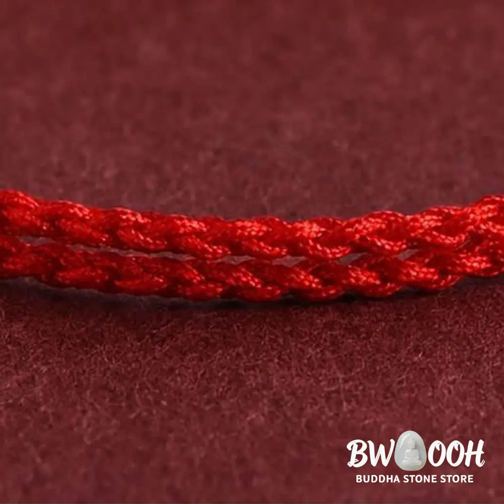 Buddha Stones Five Copper Coins Design Braided String Protection Bracelet Anklet - Bracelet Anklet