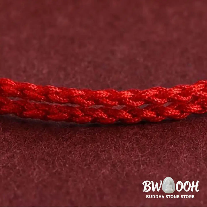 Buddha Stones Five Copper Coins Design Braided String Protection Bracelet Anklet - Bracelet Anklet