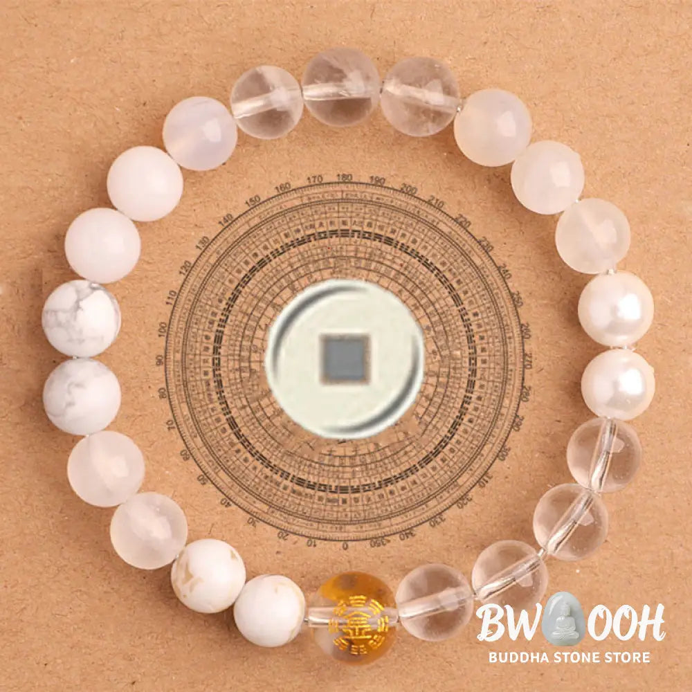 Buddha Stones Five Elements Various Agate Balance Luck Bracelet - BWOOOH - Bracelet