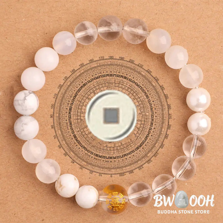 Buddha Stones Five Elements Various Agate Balance Luck Bracelet - BWOOOH - Bracelet