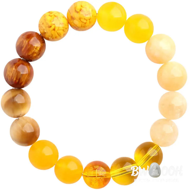 Buddha Stones Five Elements Various Agate Balance Luck Bracelet - BWOOOH - Bracelet