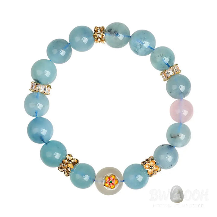Buddha Stones Five Elements Various Agate Crystal Green Phantom Rutilated Quartz Green Grape Agate Malachite Luck