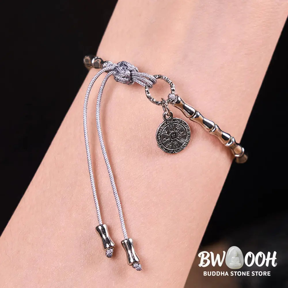Buddha Stones Five Emperor Coins Mountain Ghosts Spend Money Bracelet - BWOOOH - Five-Emperor Coins(Wrist
