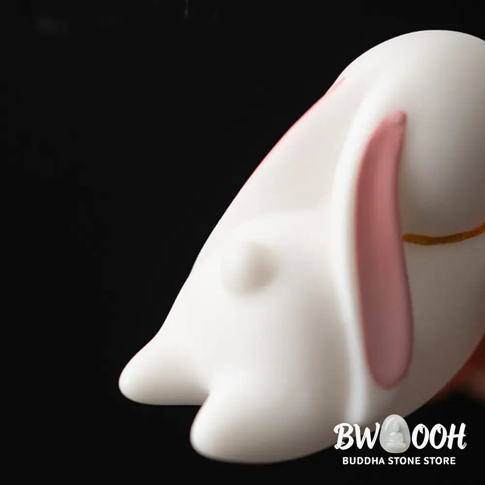 BWOOOH ceramic incense burner - Flying Rabbit Bamboo Mat Healing Ce