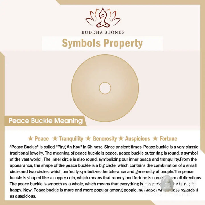 Buddha Stones ’FOR DEAREST MOTHER’ Peace Buckle Jade 925 Sterling Silver Luck Necklace Pendants Includes Gift Message