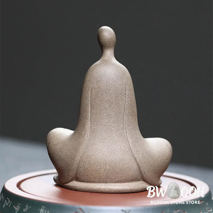 BWOOOH handcrafted Buddha statue - Formless Buddha Prayering Ceramic S