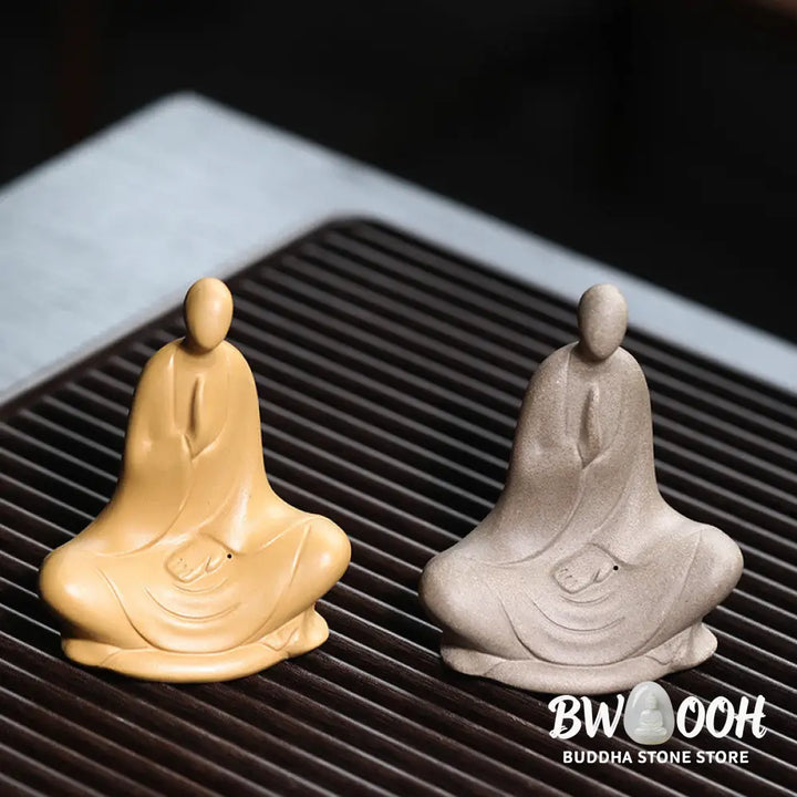BWOOOH handcrafted Buddha statue - Formless Buddha Prayering Ceramic S