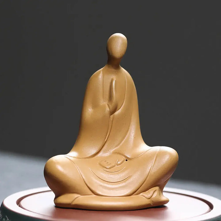 BWOOOH handcrafted Buddha statue - Formless Buddha Prayering Ceramic S