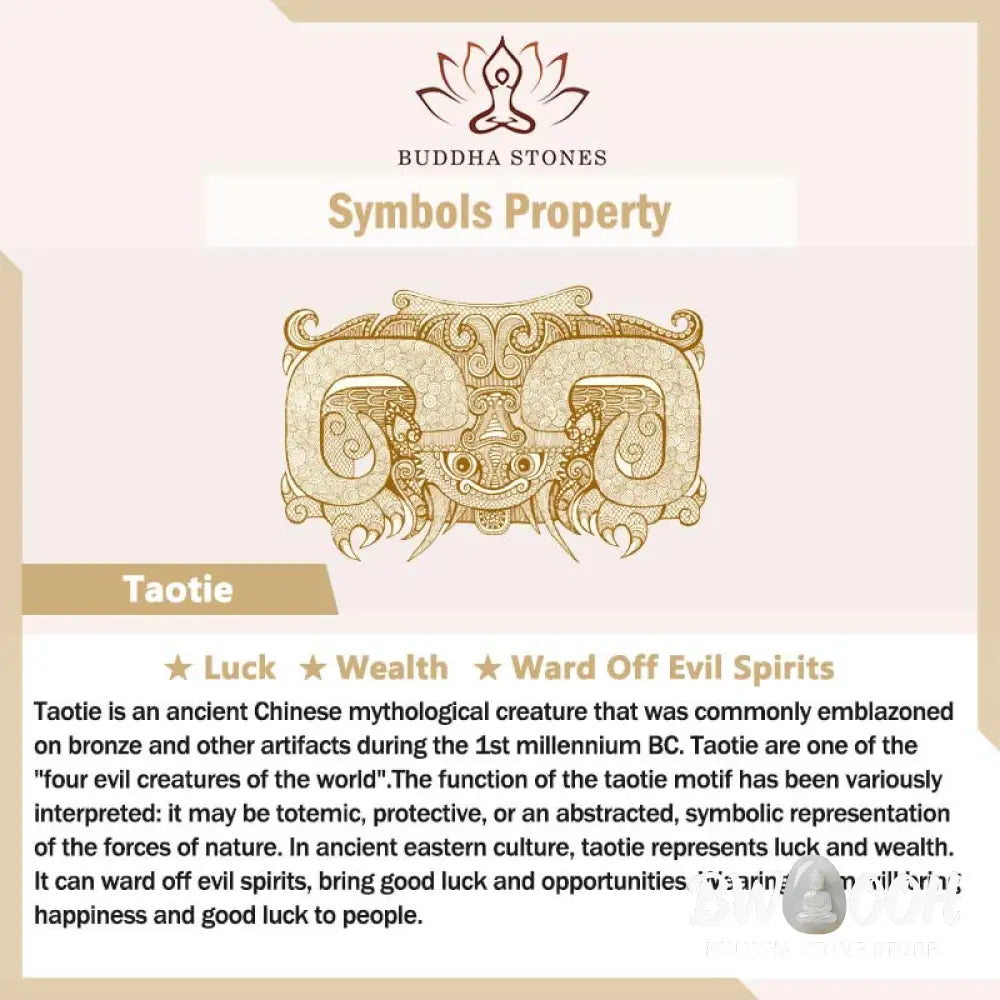 Buddha Stones Fox Mask Butterfly Taotie Peace Buckle Fortune Necklace Pendant - BWOOOH - Necklaces &amp; Pendants