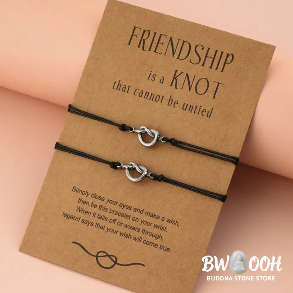 Buddha Stones Friendship Best Friend Gift String Bracelet - BWOOOH - Bracelet