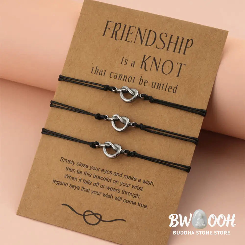 Buddha Stones Friendship Best Friend Gift String Bracelet - BWOOOH - Bracelet