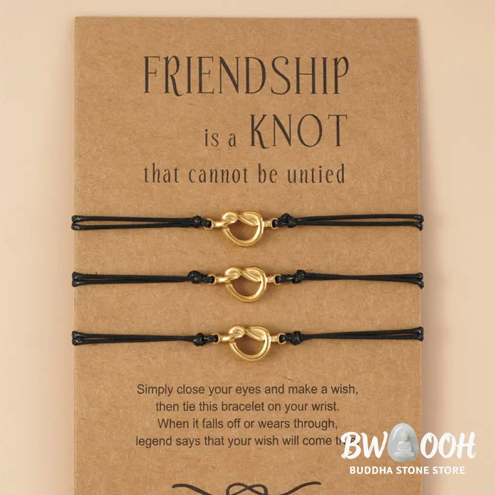 Buddha Stones Friendship Best Friend Gift String Bracelet - BWOOOH - Bracelet