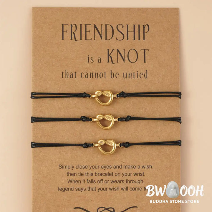 Buddha Stones Friendship Best Friend Gift String Bracelet - BWOOOH - Bracelet