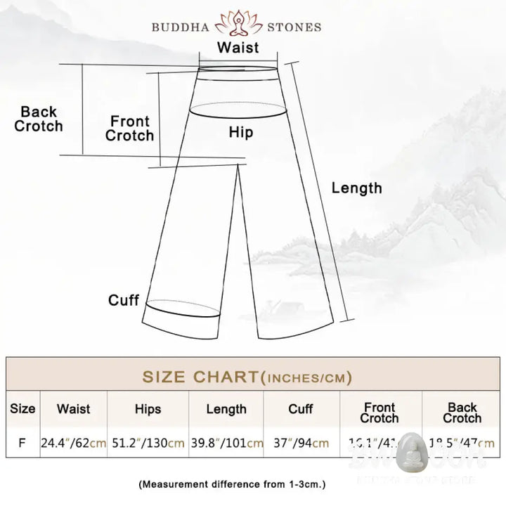 Buddha Stones Frog-Button Sleeveless Cami Midi Dress Ramie Linen Wide Leg Pants With Pockets - Midi Dress&amp;Wide Leg Pants