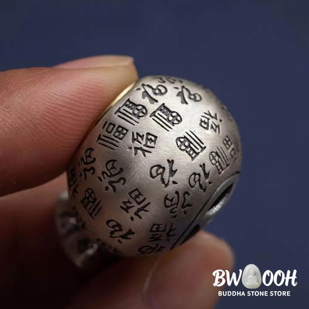 Buddha Stones Fu Character Money Bag Making Money Every Day Fortune Key Chain - Key Chain