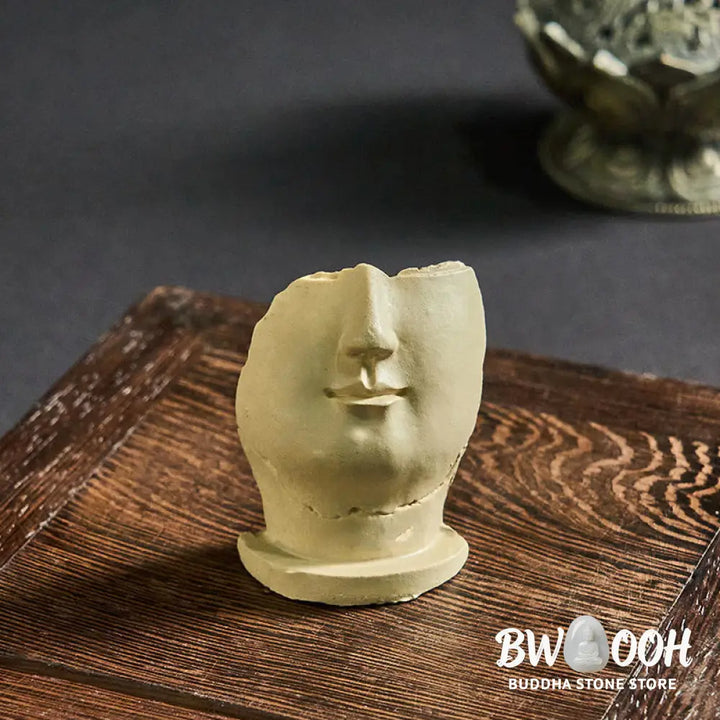 BWOOOH resin Buddha statue - FU Dogs Twins Buddha Square Ding De