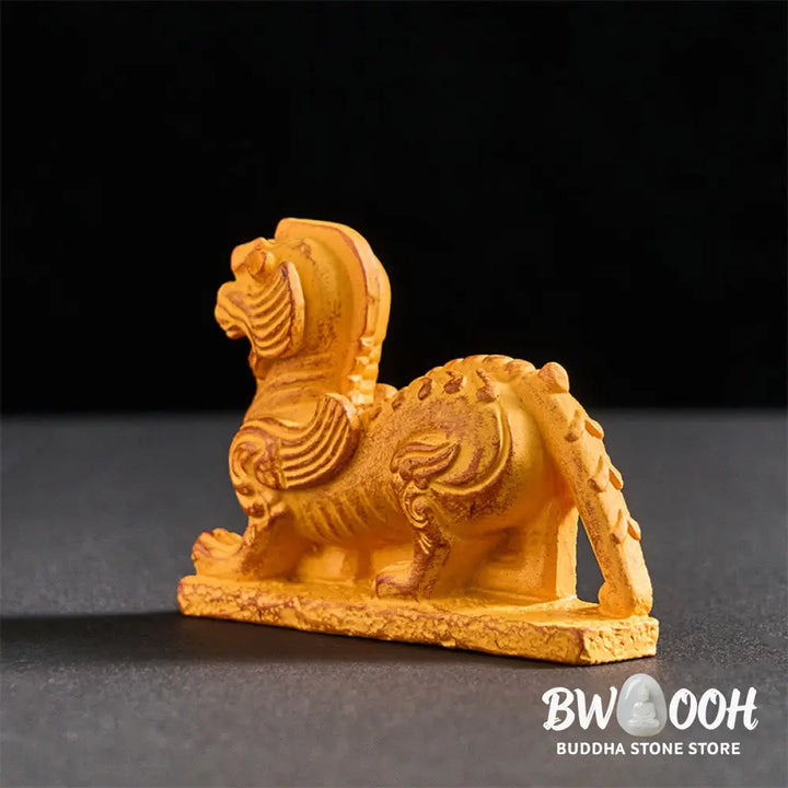 BWOOOH resin Buddha statue - FU Dogs Twins Buddha Square Ding De