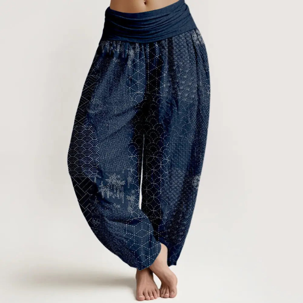 BWOOOH printed harem pants - Geometric Pattern Women&