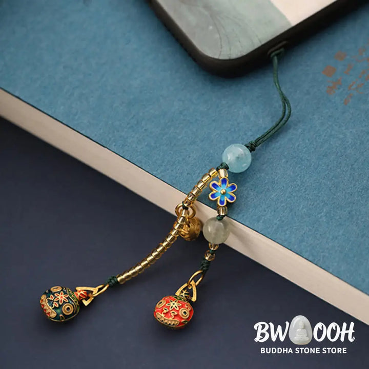 Buddha Stones Gold Swallowing Beast Family Luck Key Chain - Gold Swallowing Beast Family - Key Chain