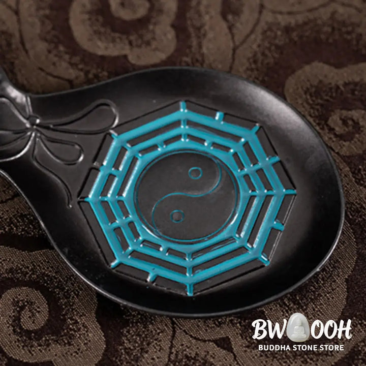 BWOOOH Gourd Yin Yang Bagua Copper Blessing Incense Burner Decoration - Yin Yang Bagua 13.8*6*1.5cm - Incense