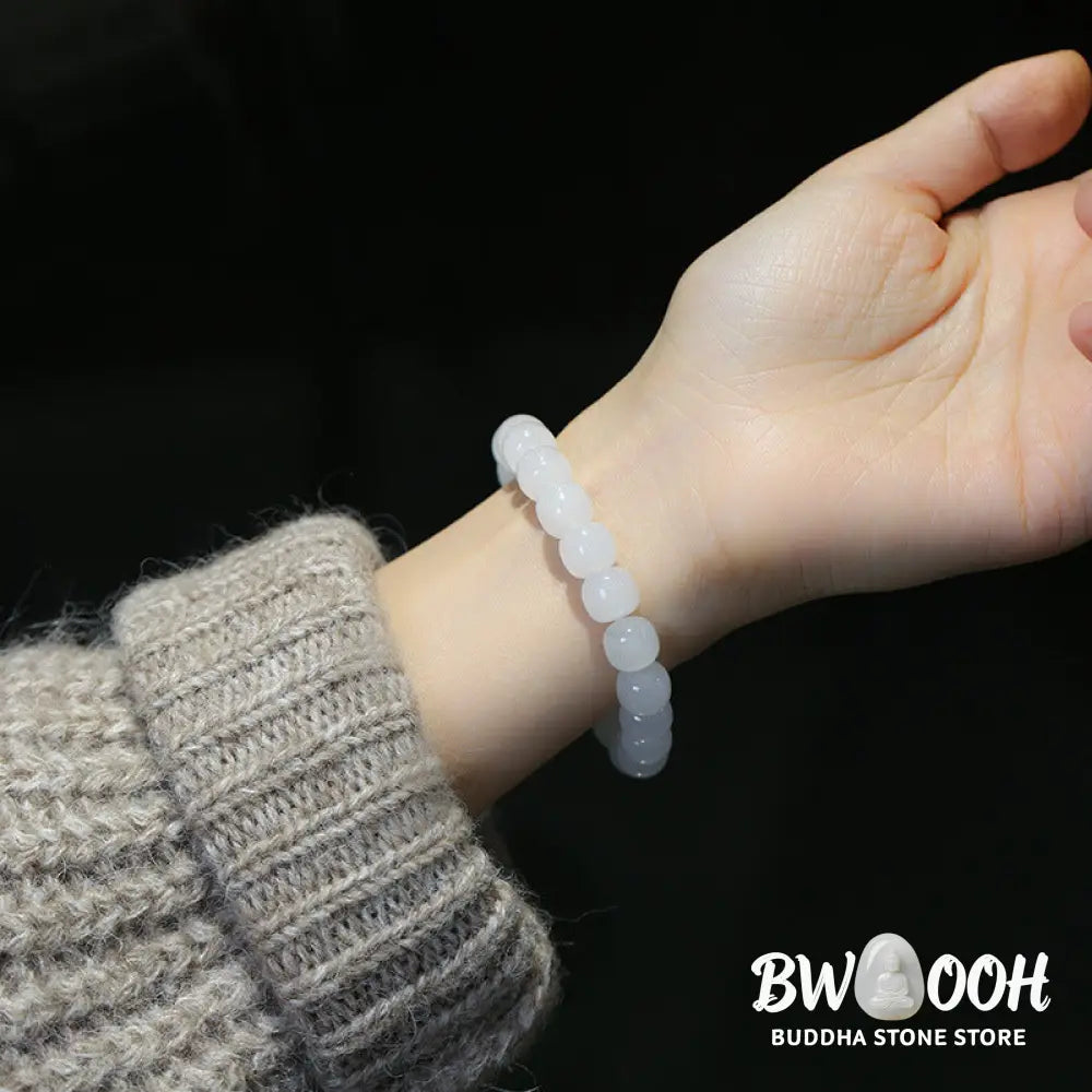 Buddha Stones Gradient Jade Luck Blessing Bracelet - BWOOOH - Bracelet