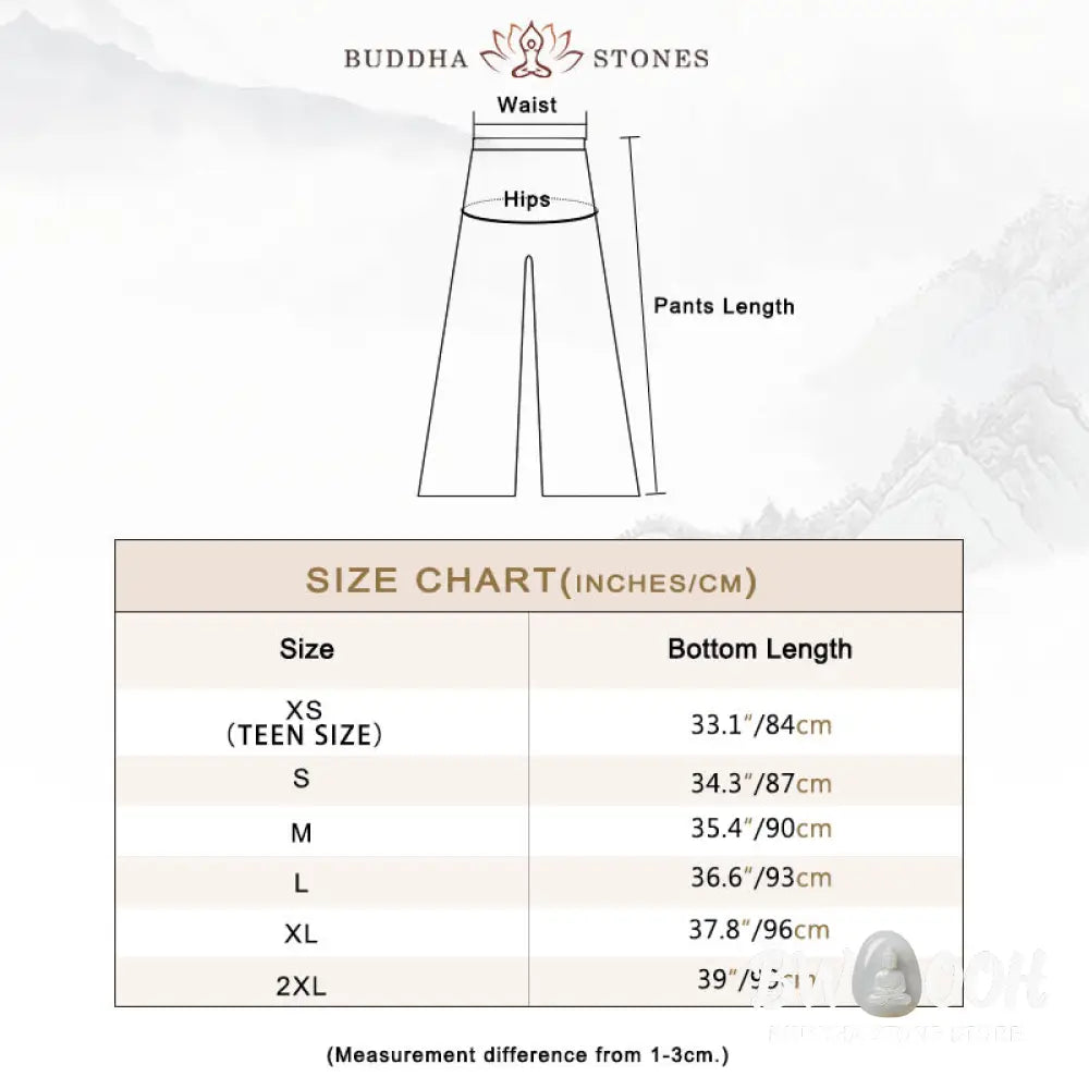 Buddha Stones Gradient Painting Meditation Prayer Spiritual Zen Tai Chi Qigong Practice Unisex Clothing Set - Clothes