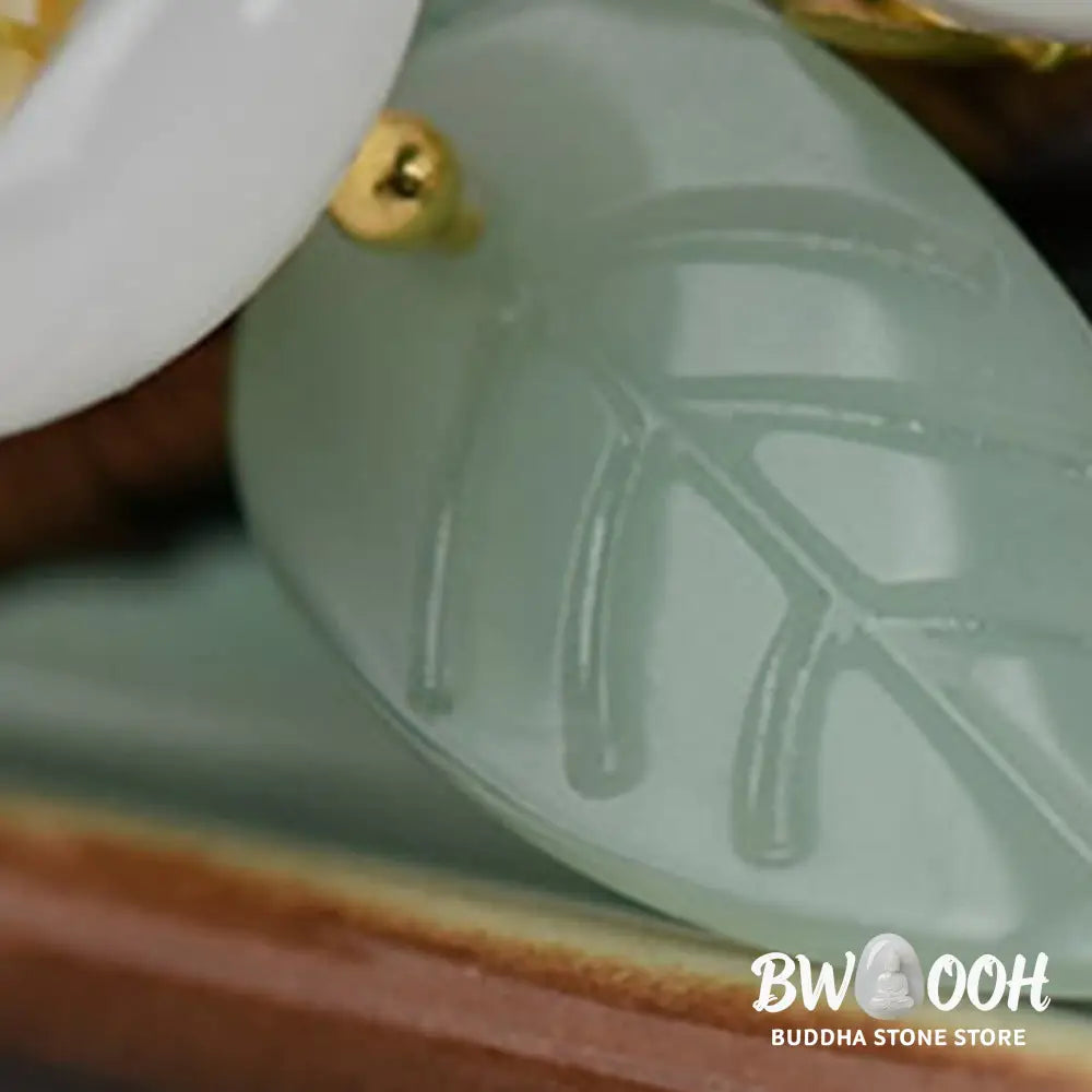 Buddha Stones Grain Wood Liuli Magnolia Flowers Pearl Protection Hairpin - Magnolia Hairpin - Hairpin