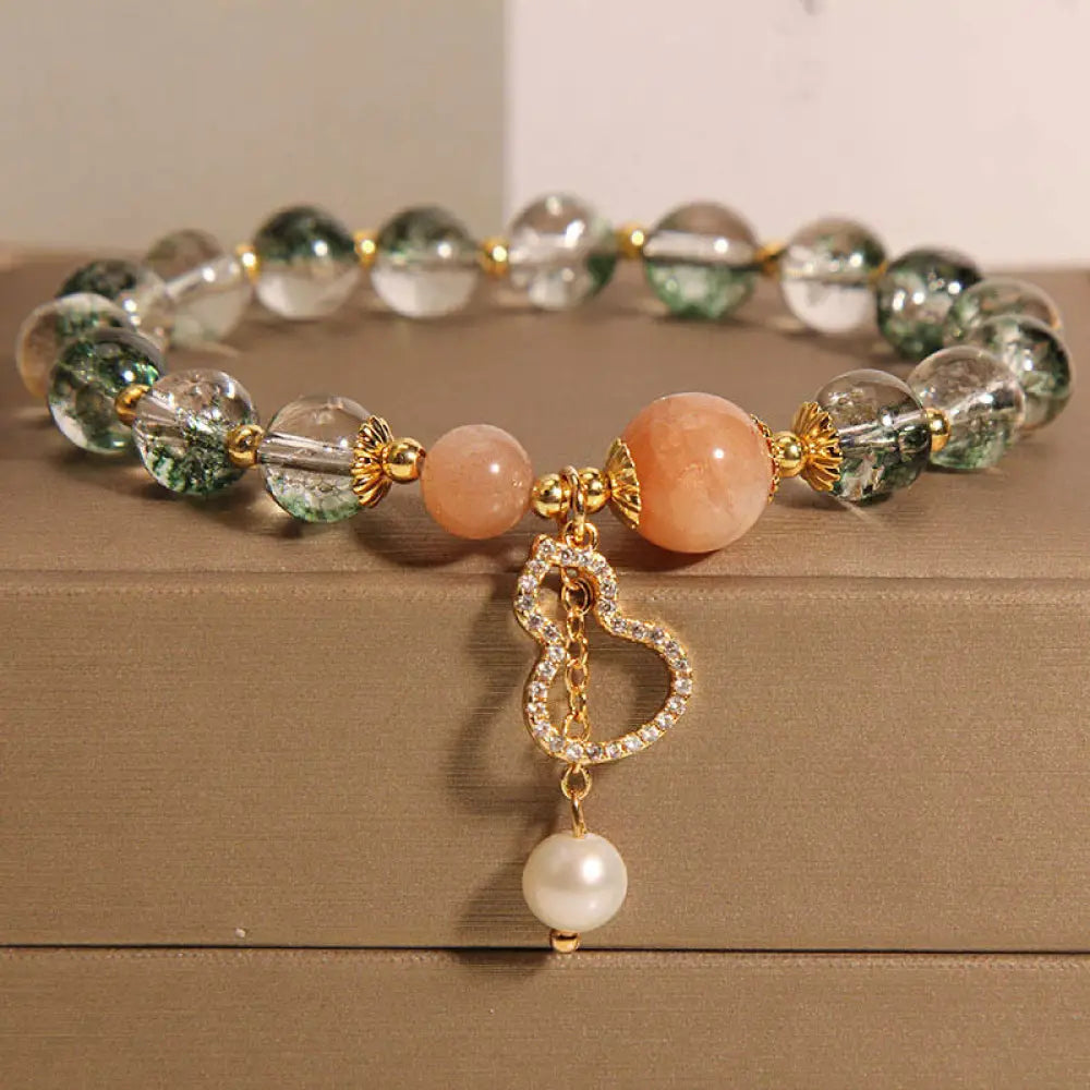 BWOOOH Green Phantom Gourd Charm Confidence Bracelet - BWOOOH - Green Phantom(Wrist Circumference 14-16cm)