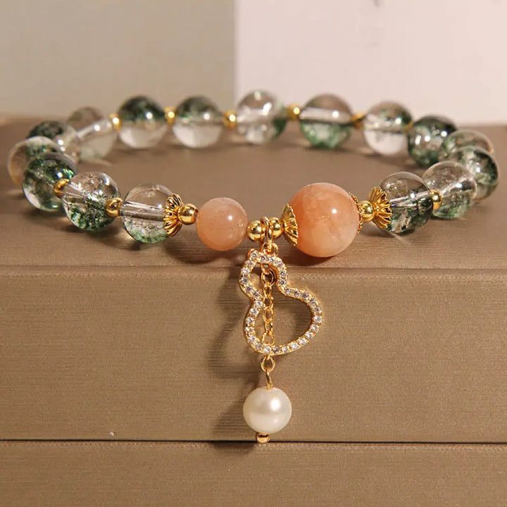 BWOOOH Green Phantom Gourd Charm Confidence Bracelet - BWOOOH - Green Phantom(Wrist Circumference 14-16cm)