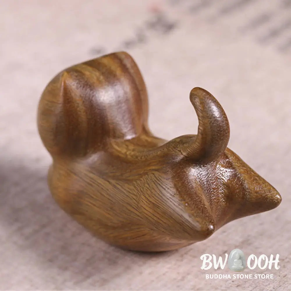 BWOOOH handcrafted incense burner - Green Sandalwood Cute Cat Pattern S