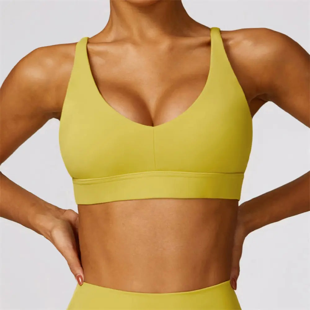 BWOOOH lotus print yoga pants - Gym Sports Yoga Backless Bra Crop Tank T