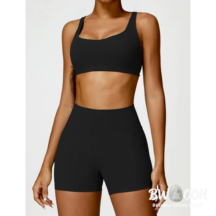 BWOOOH printed yoga pants - Gym Sports Yoga Backless Bra Crop Tank T