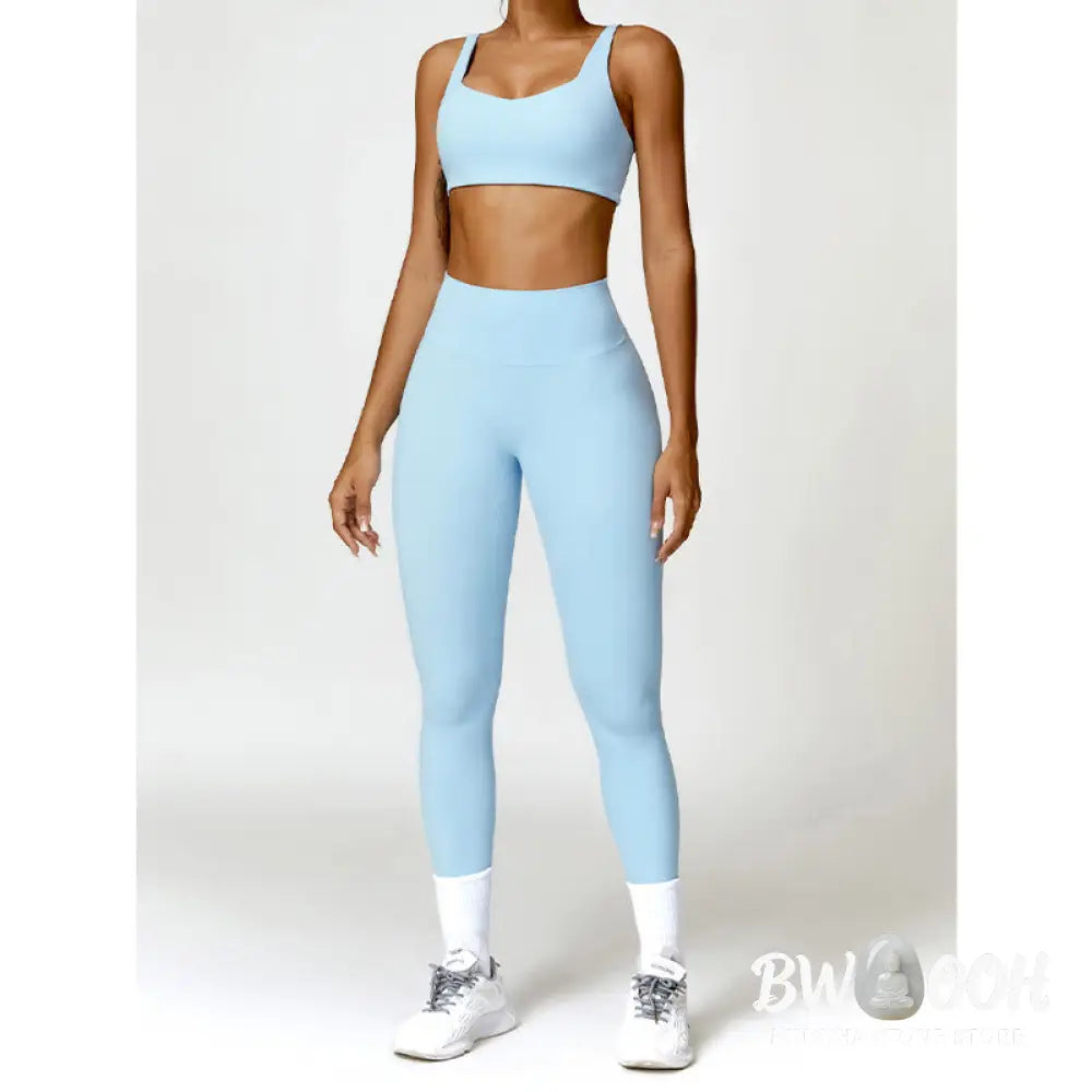 BWOOOH printed yoga pants - Gym Sports Yoga Backless Bra Crop Tank T