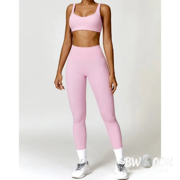 BWOOOH printed yoga pants - Gym Sports Yoga Backless Bra Crop Tank T