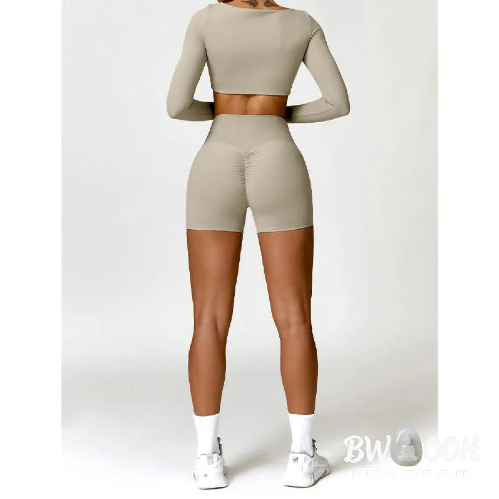 BWOOOH printed yoga pants - Gym Sports Yoga Backless Bra Crop Tank T