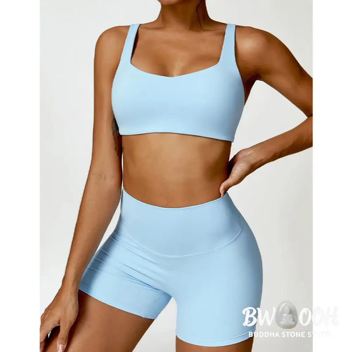 BWOOOH printed yoga pants - Gym Sports Yoga Backless Bra Crop Tank T